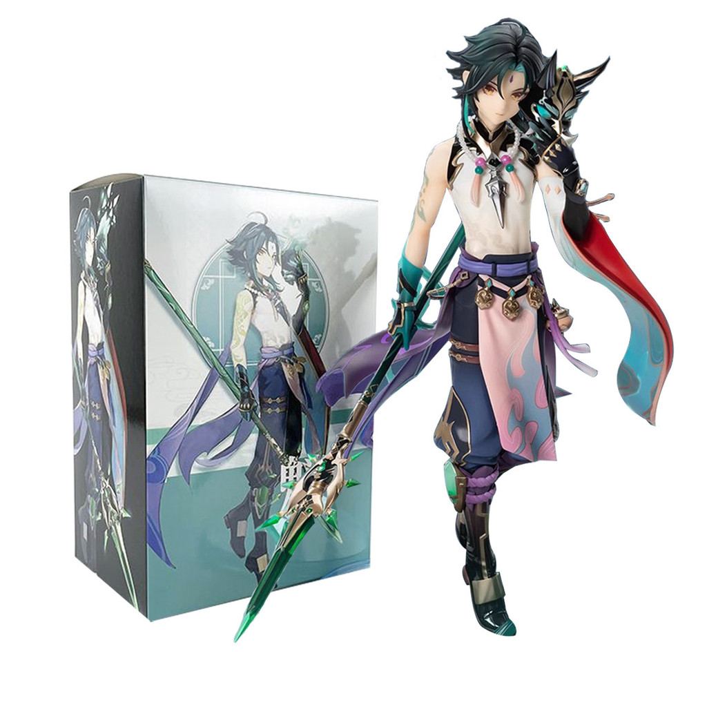 Anime Figure Genshin Impact Xiao Vigilant Yaksha Genshin Impact Klee Action Figure Paimon Qiqi