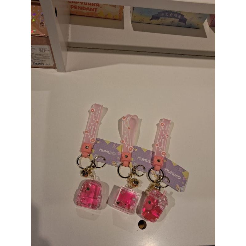 Gantungan kunci Rubah Merah resin