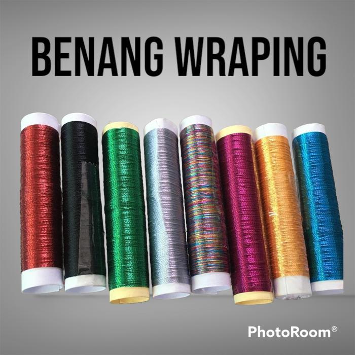 Benang Wraping untuk mengikat ring pada joran Tegek Pancing