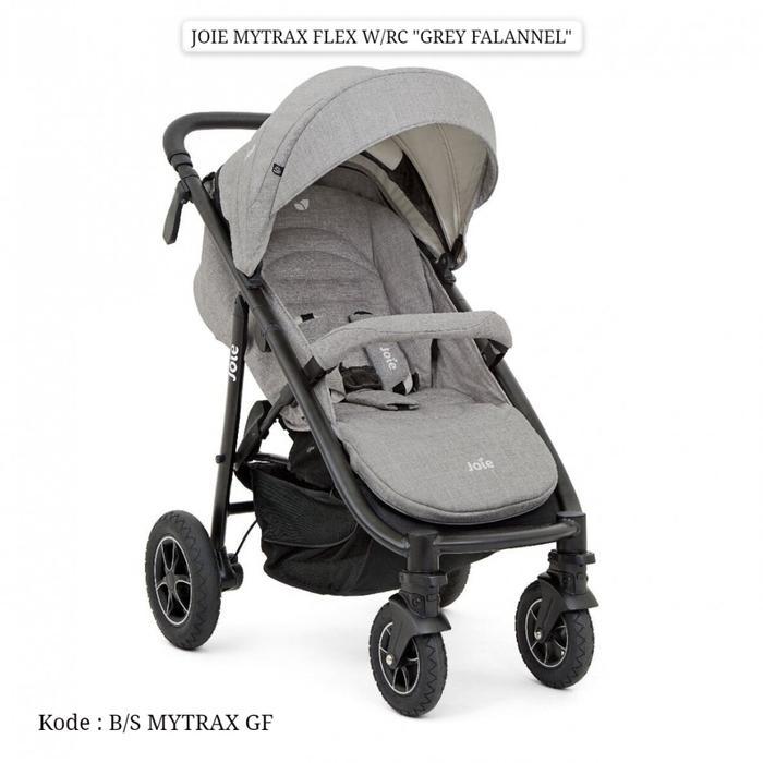 Top (MYTRAX GF) STROLLER JOIE MYTRAX FLEX W/RC GREY FALANNEL (1)