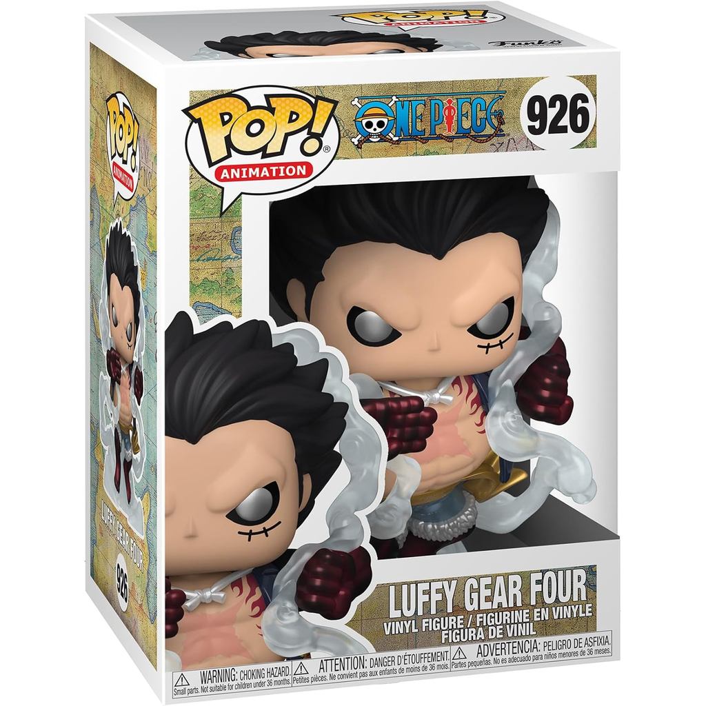 FUNKO POP FIGURE One Piece: Luffy Gear Four #926 Exclusive with Chalice Collectibles Pop Protector C