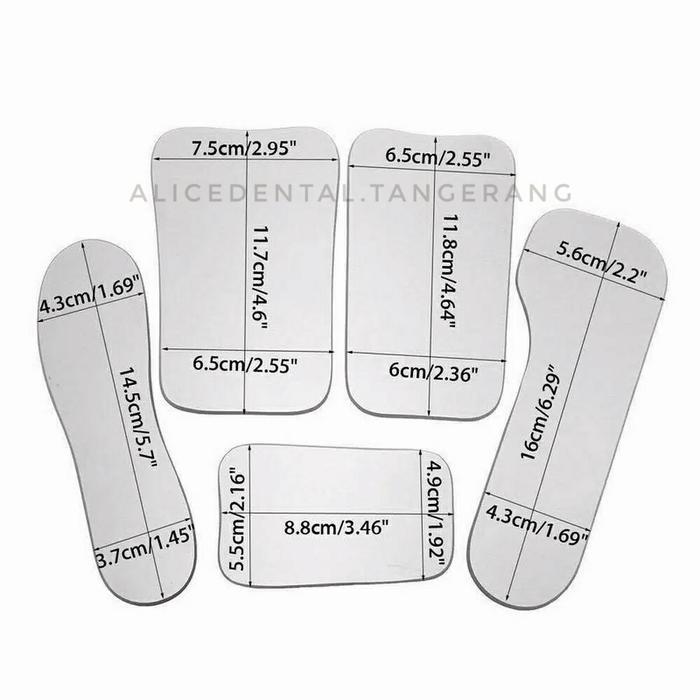 Cermin intraoral kaca intra oral rhodium mirror dental photography