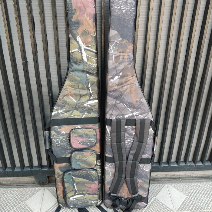 Tas Senapan Camo Kantong 3 - Tas Tebal Camo