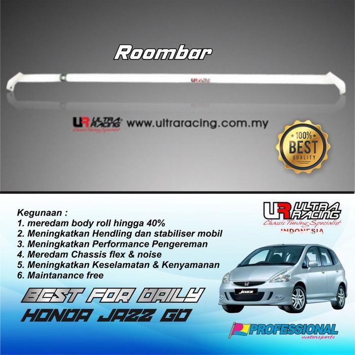 Aksesoris Stabiliser Strutbar Ultra Racing Roombar H. Jazz GD GD3 05+
