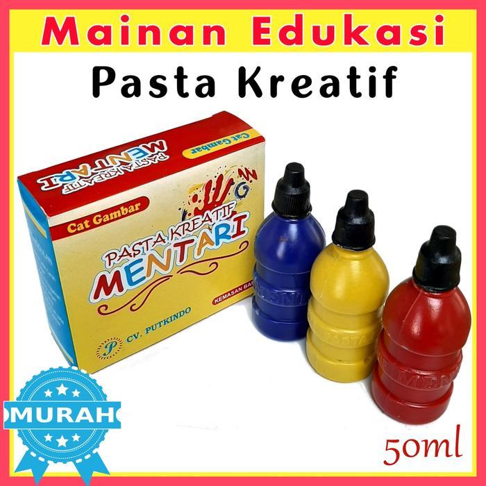 PASTA KREATIF cat warna kreatif finger painting washable
