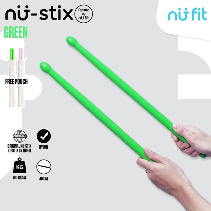 groceria Nu Fit - Original N-stix Ripstix by Nu Fit - Pound Fit Stick Ripstix - Poundfit Stick Yoga
