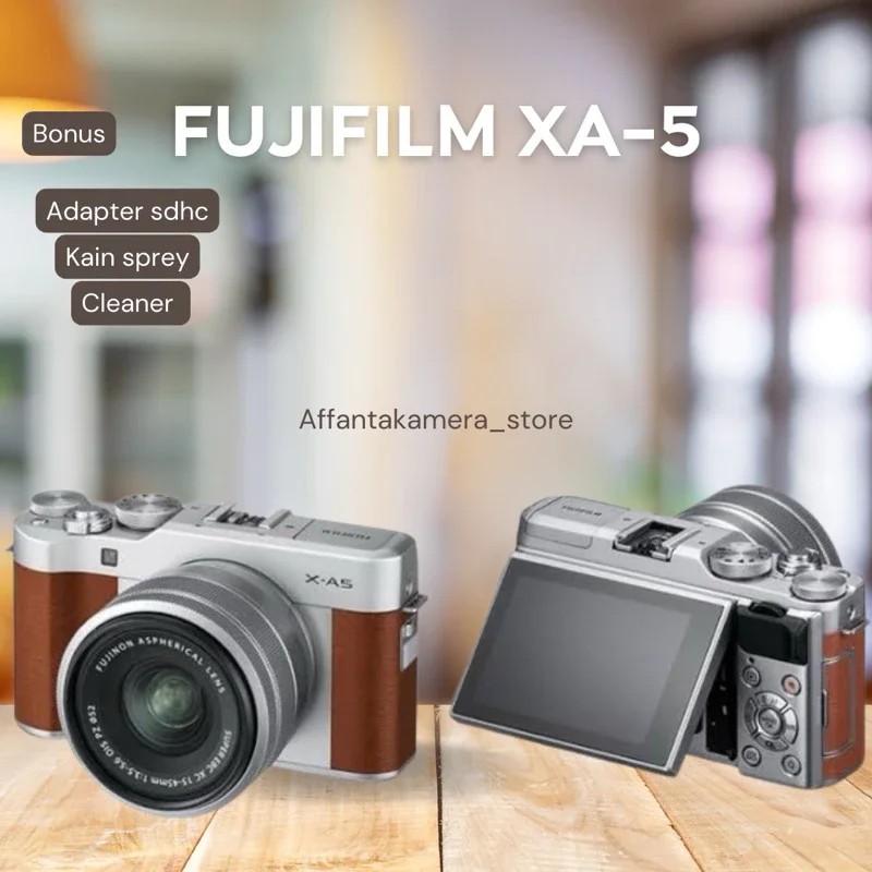 Fujifilm Xa5 / Xa-5 Wifi Kamera Mirrorles Vlog