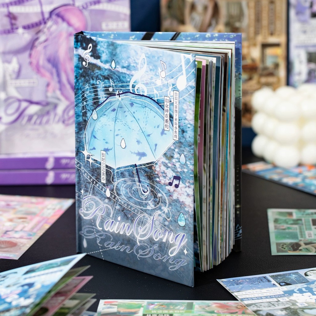 MINKYS DIY Decorative Journal Sticker Book Kawaii Scrapbooking Stickers Decorative Sticker