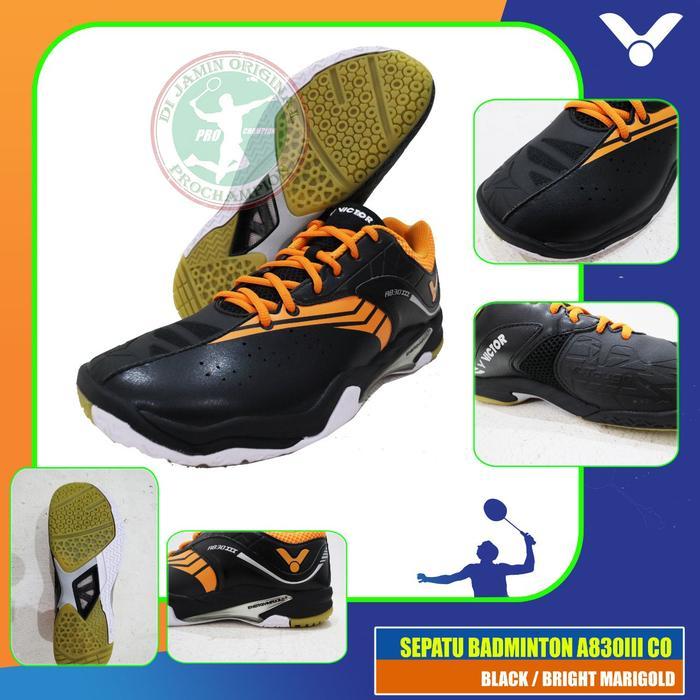 Victor Sha830Iiico / Sha 830 Iii Co / A 830 Sepatu Badminton Original