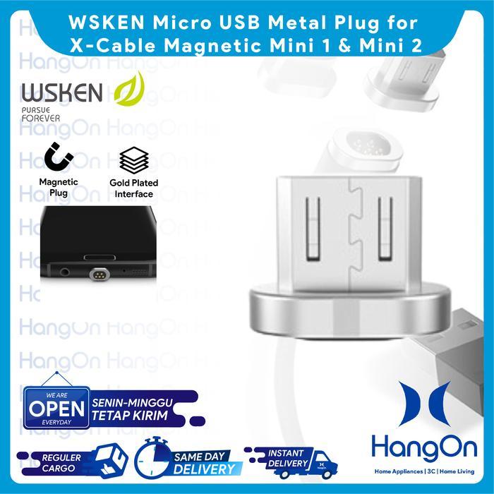 WSKEN Micro USB Metal Plug for WSKEN X-Cable Magnetic Mini 1 & Mini 2