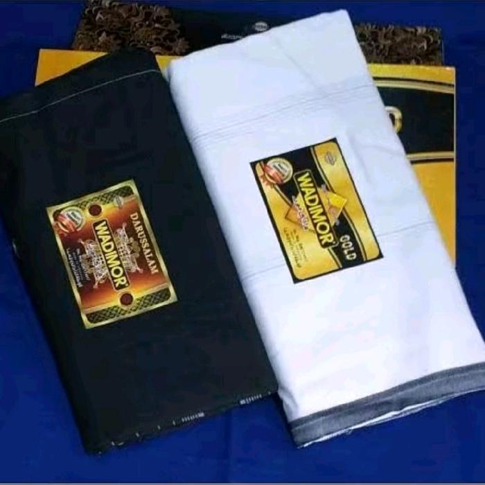 Sarung Wadimor Khusus Hitam Dan Putih Premium Muslim