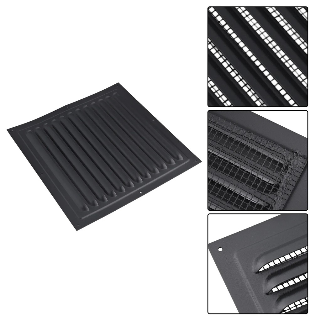 Air Ventilation Cover Louver Vent Grille Cover Square Ducting Ceiling Ventilation Grill Cover