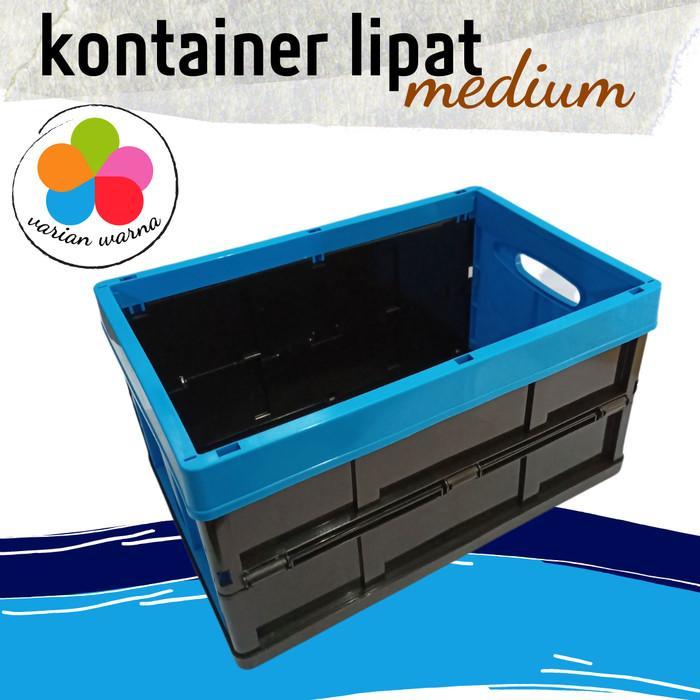 TOYS BOX LIPAT - CONTAINER PLASTIK LIPAT - FOLDING CONTAINER