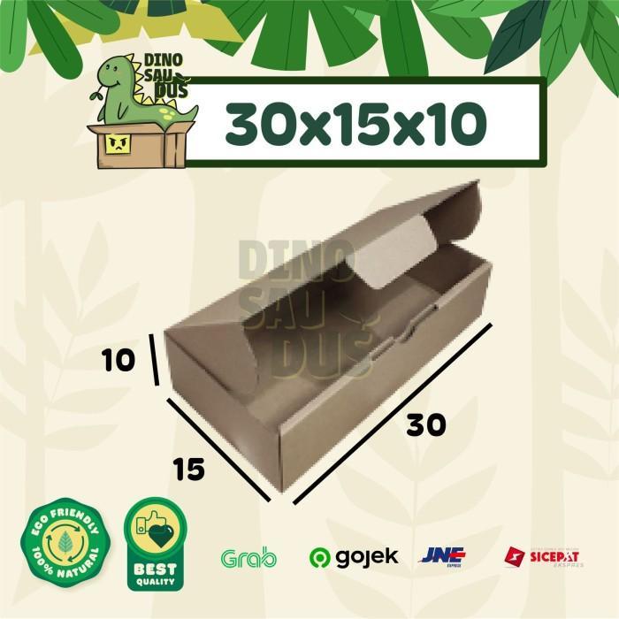 30x15x10 CM KARDUS Pizza Corrugated Packaging Box packing Diecut