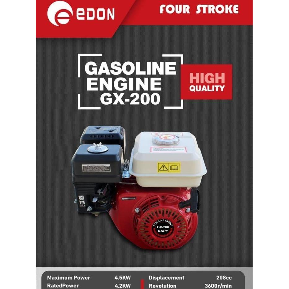 Promo Xenon Mesin Penggerak Gx200 Asahi Engine Gx200 Amx200 Honda 6,5Hp / 6,5Pk