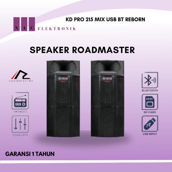 Speaker Roadmaster KD PRO 215 Mix USB Bt reborn GARANSI RESMI