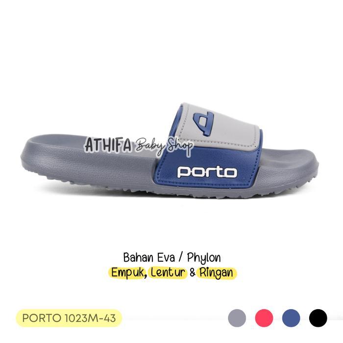 Sandal Selop Karet Anak Laki 5 6 7 8 9 10 Tahun Slip On Slop / Selobong Anak Cowok / Lelaki Terbaru
