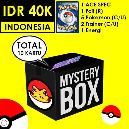 Mystery Box Kartu Pokemon Indonesia - Random Card ACE SPEC Holo Rare