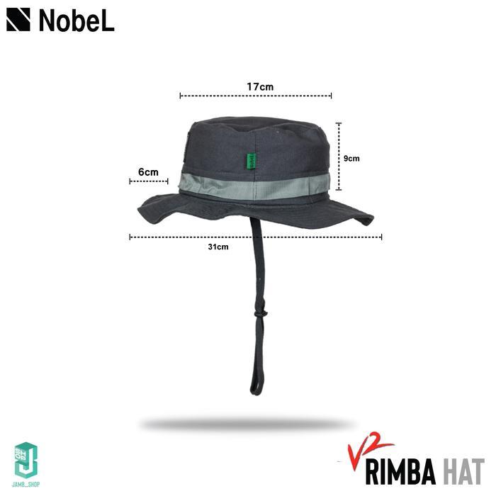 Topi RimbaNobel OutdoorAll SizeRimba HatTopi MancingTopi Outdoor #Gratisongkir