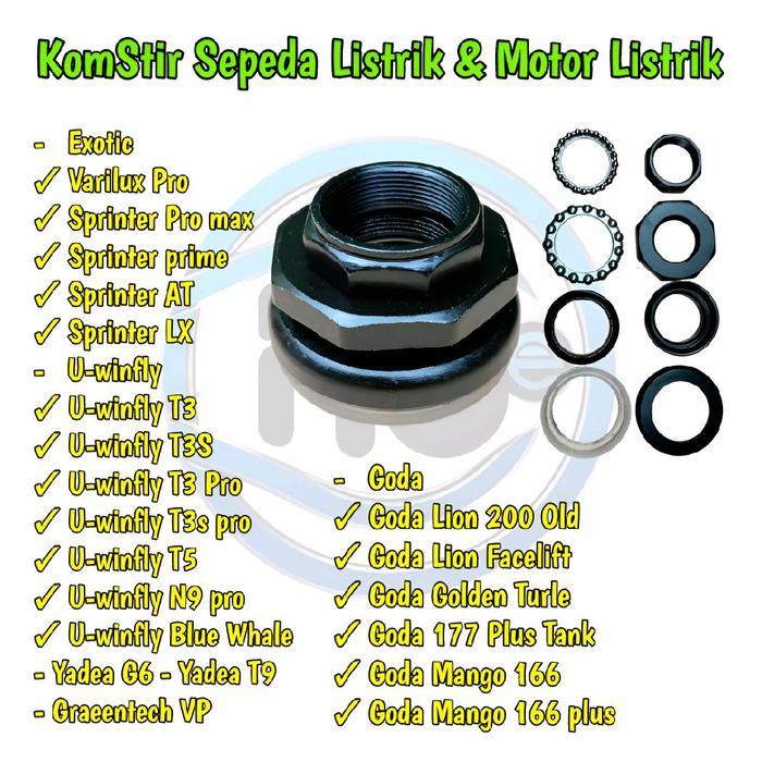 Promo Komstir Sepeda Listrik & Motor Listrik - Bike