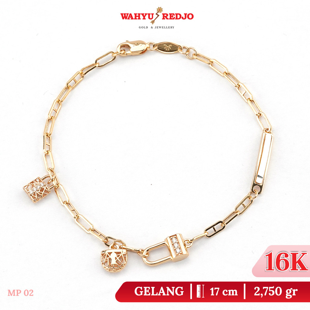 Gelang Emas Kadar 16K Wahyu Redjo GL-16K 31584056
