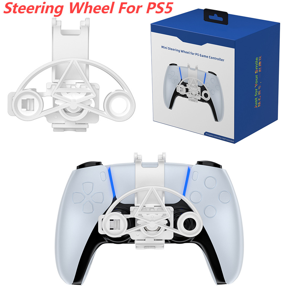 Mini 3D Steering Wheel For PS5 Racing Game Controller Steering Wheel Games Simulation Wheel