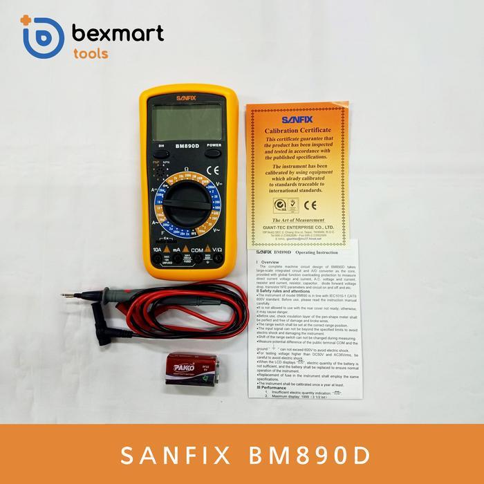 Sanfix Bm890D Digital Multimeter