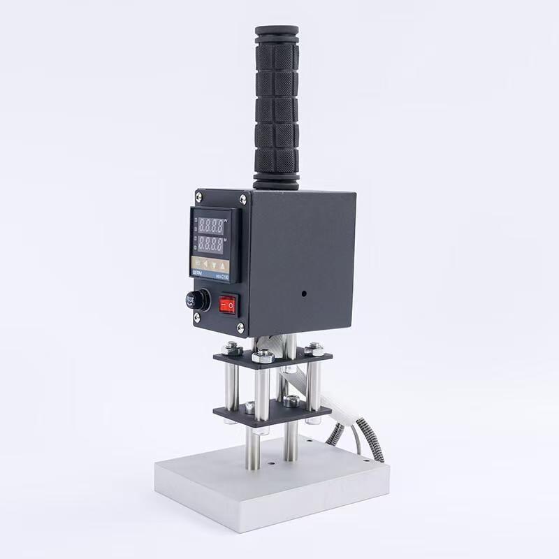 500W Handheld Copper Mold Hot Stamping Machine for Embossing Logo Cake Leather Embossing Wood Stamp 