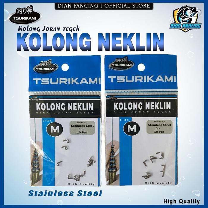 Kolong Neklin Tsurikami Ring Joran Tegek Stainless Steel High Quality Pancing