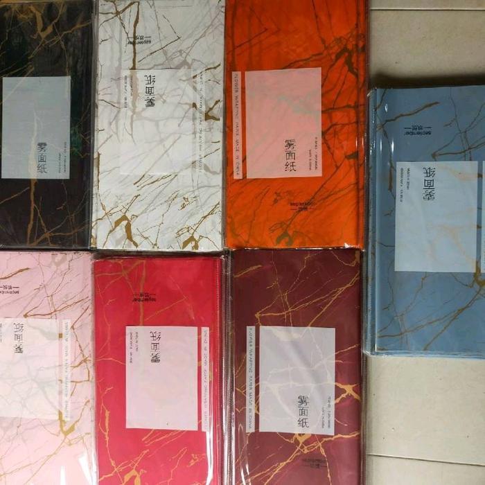 3 Lembar Kertas Cellophane Flower Wrapping Kertas Bouquet Motif Marmer Kertas Bouquet Golden Marble