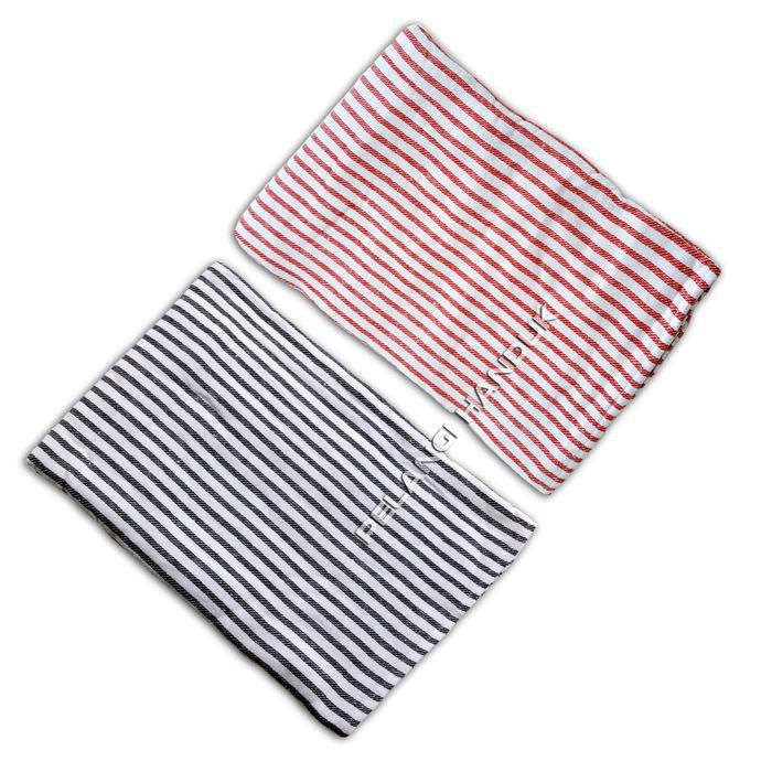 Selimut Salur Jadul Single Hitam Putih / Blanket 120 x 180 cm