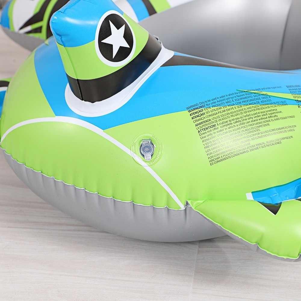Aircraft Shape Baby Swim Ring Circle Seat Inflatable Swimming Circle Floating Fun Style Baby