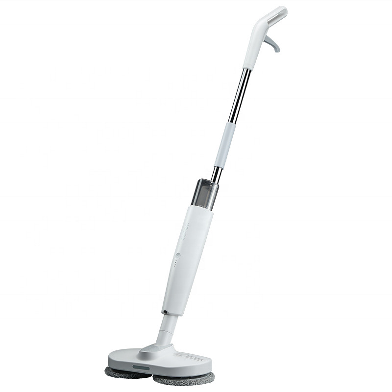 Cordless Electric Telescopic Rotating Spin Mop Vacuum Cleaner for Wet Dry Cleaning