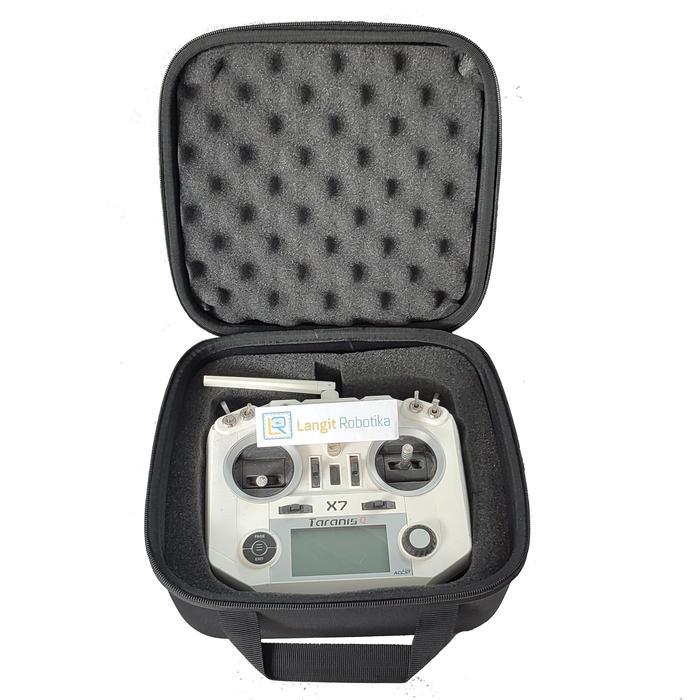 TERBARU Tas Transmiter Remote Futaba Frsky Taranis Flysky Bag Hardcase TERBARU