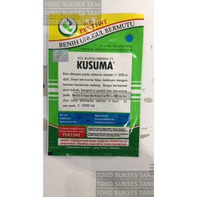 Little_Little_ Benih Kol Bunga Hibrida F1 Kusuma Pertiwi Berat Isi 10Gram