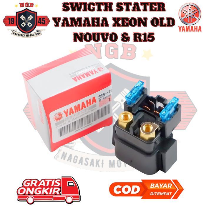 SWITCH BENDIK STARTER YAMAHA XEON / NOUVO / R15 - BENDIK BYSON - BENDIK STARTER MOTOR XEON RC -