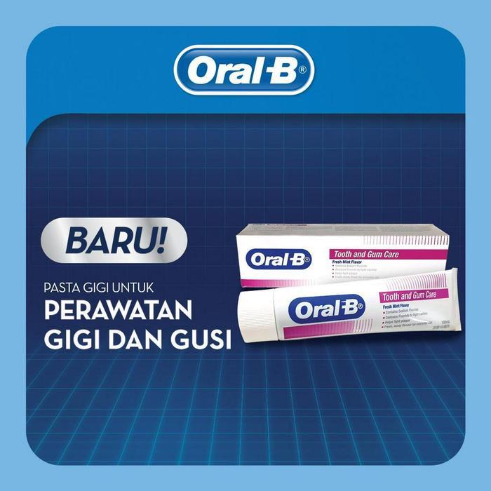 Oral-B Pasta Gigi Tooth and Gum Care Paste 100ml - Isi 3