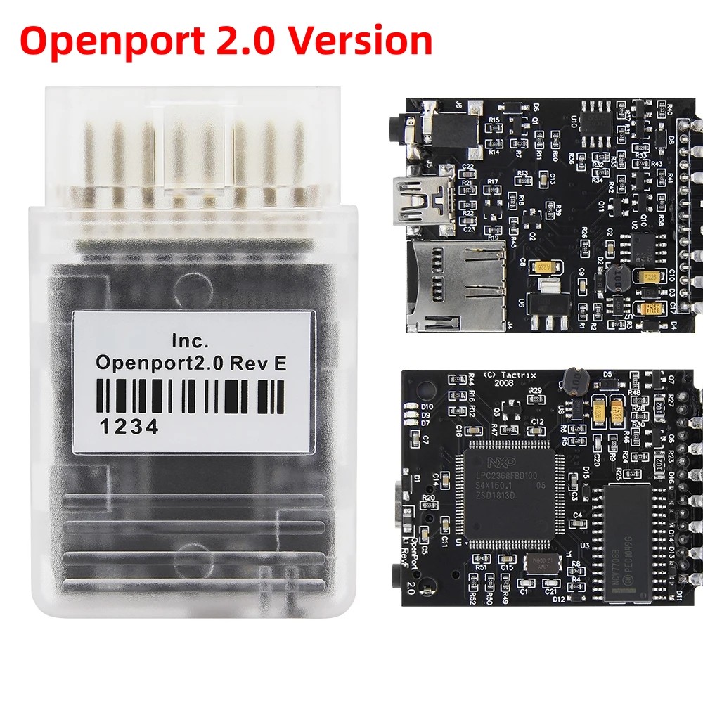 ECU FLASH Chip Tuning Tactrix OpenPort 2.0 OBD2 open port 2.0 Car Diagnostic Tool Scanner For