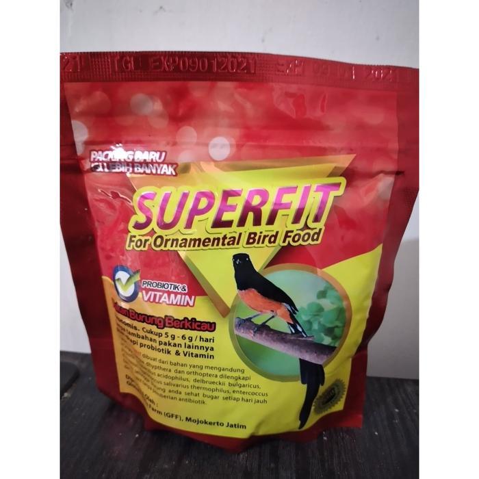SUPERFIT RED pakan voer burung khusus lomba,ternak, memanjangkan bulu