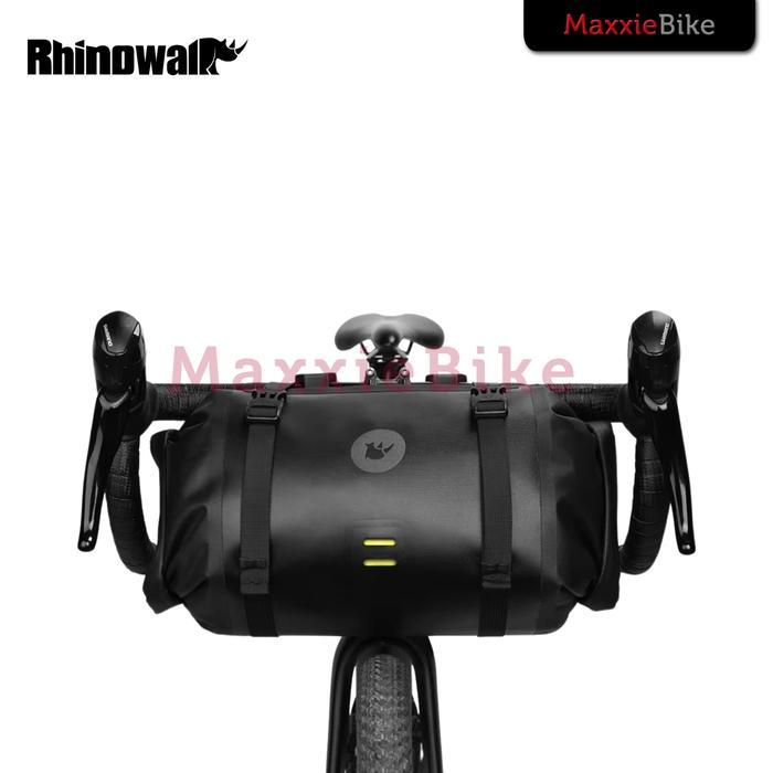 Rhinowalk X21998 Tas Stang Sepeda Handlebar Roll Pack Bag Bicycle Road MTB