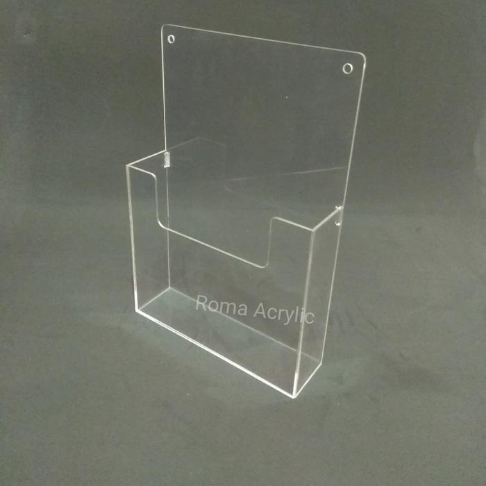 Tempat brosur A5 / akrilik brosur dinding