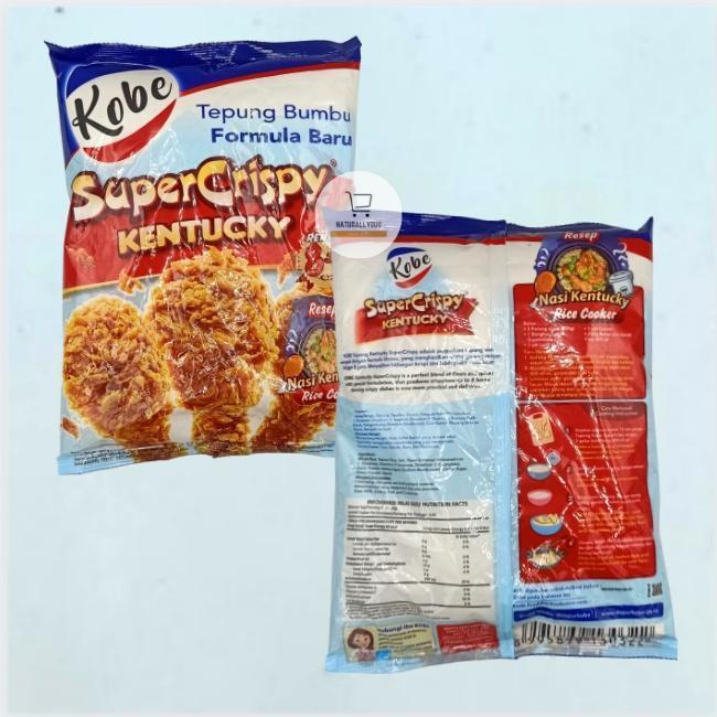 Tepung Bumbu Kobe Super Crispy 850Gram Tepung Ayam Goreng Crispy