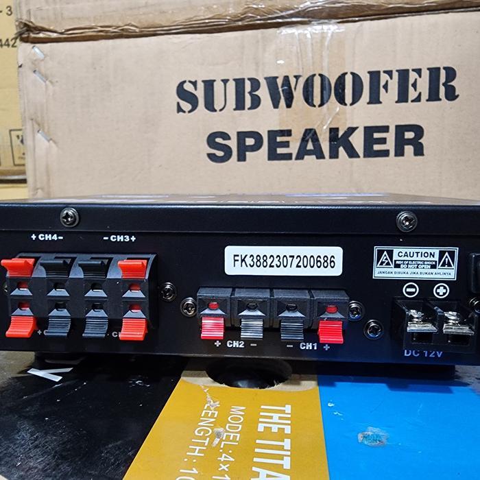 Ampli Walet Fk 388 Fujikaya 3 Player Terlaris