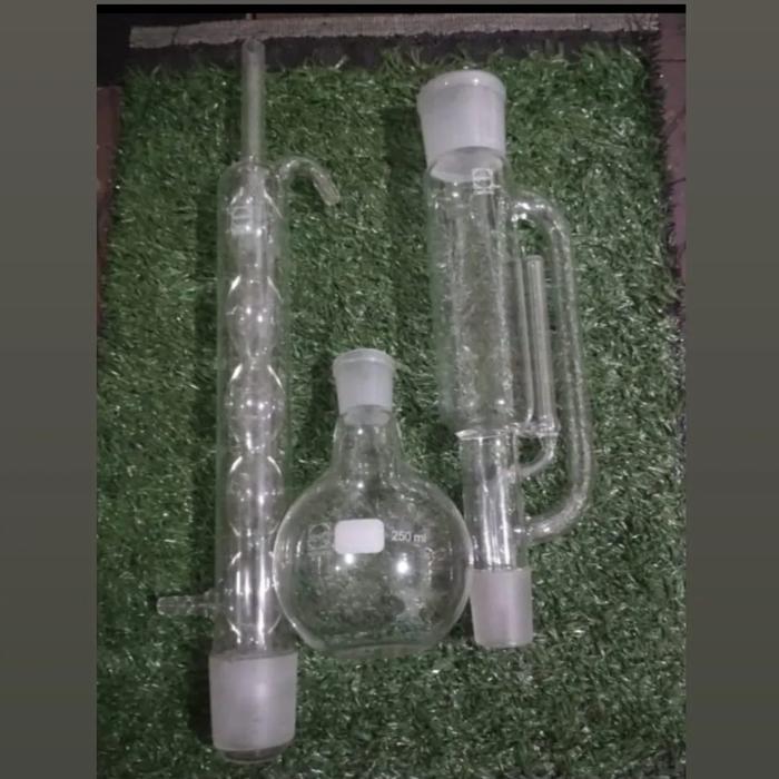 TEREMURAHTERLARIS READY SILAHKAN DIORDER SOXHLET EXTRACTOR 250 ML DURAN 1 SET