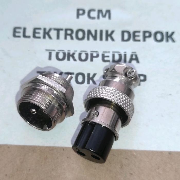Aviation Connector Plug 2P Male Female Gx16 Cb 2 Pin Konektor Jack Cb Terbaik