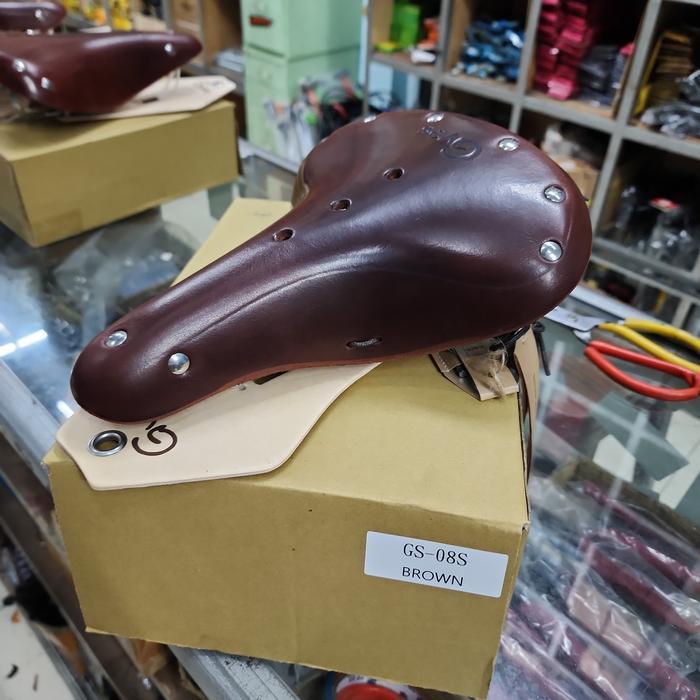 Sadel Gyes Original Kulit Asli Gs 08S Classic Per - Gyes Taiwan