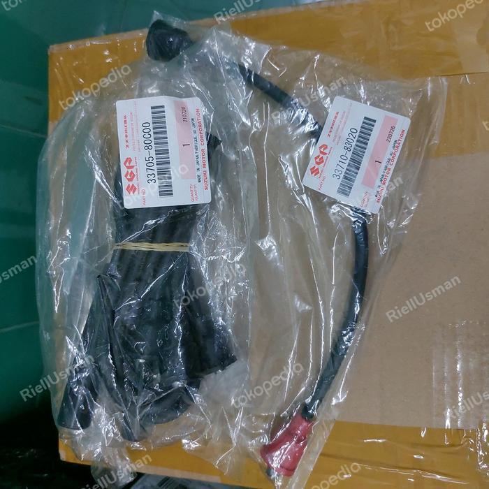 Kabel busi+kabel Coil katana asli suzuki jepang