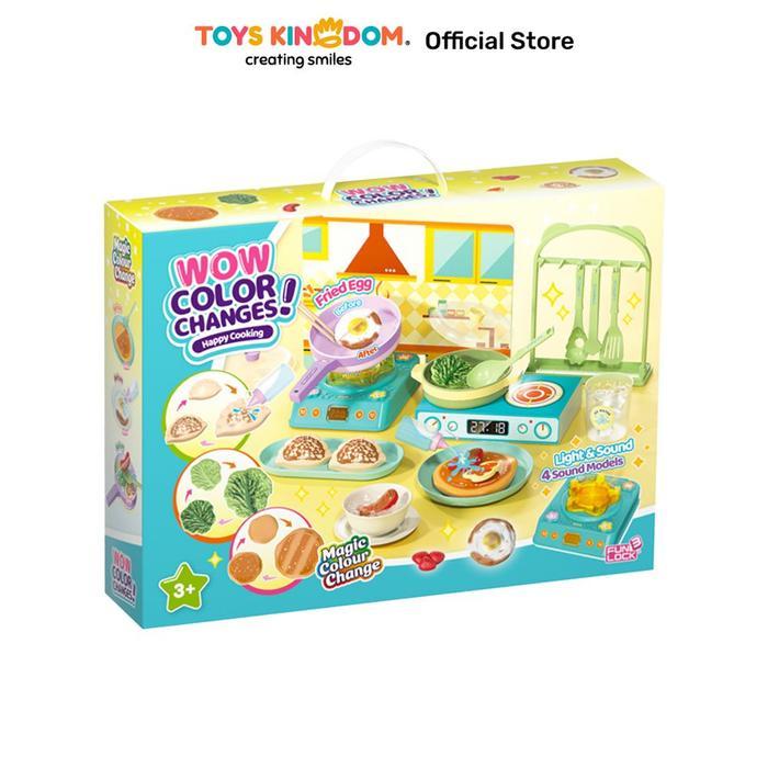 Toys Kingdom Pretty Missy Set Wow Color Changes Happy Cooking - Mix Toys Kids Toy Set Mainan