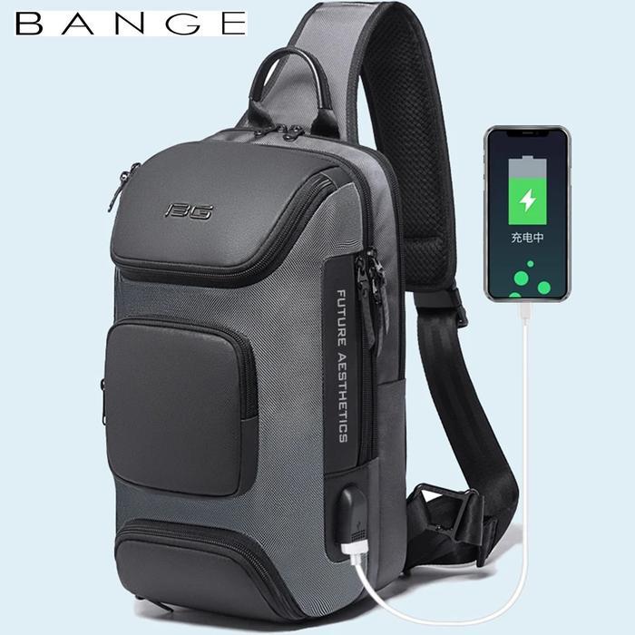 Tas Selempang Minimalis Bange Bg7086 Tas Selempang Pria
