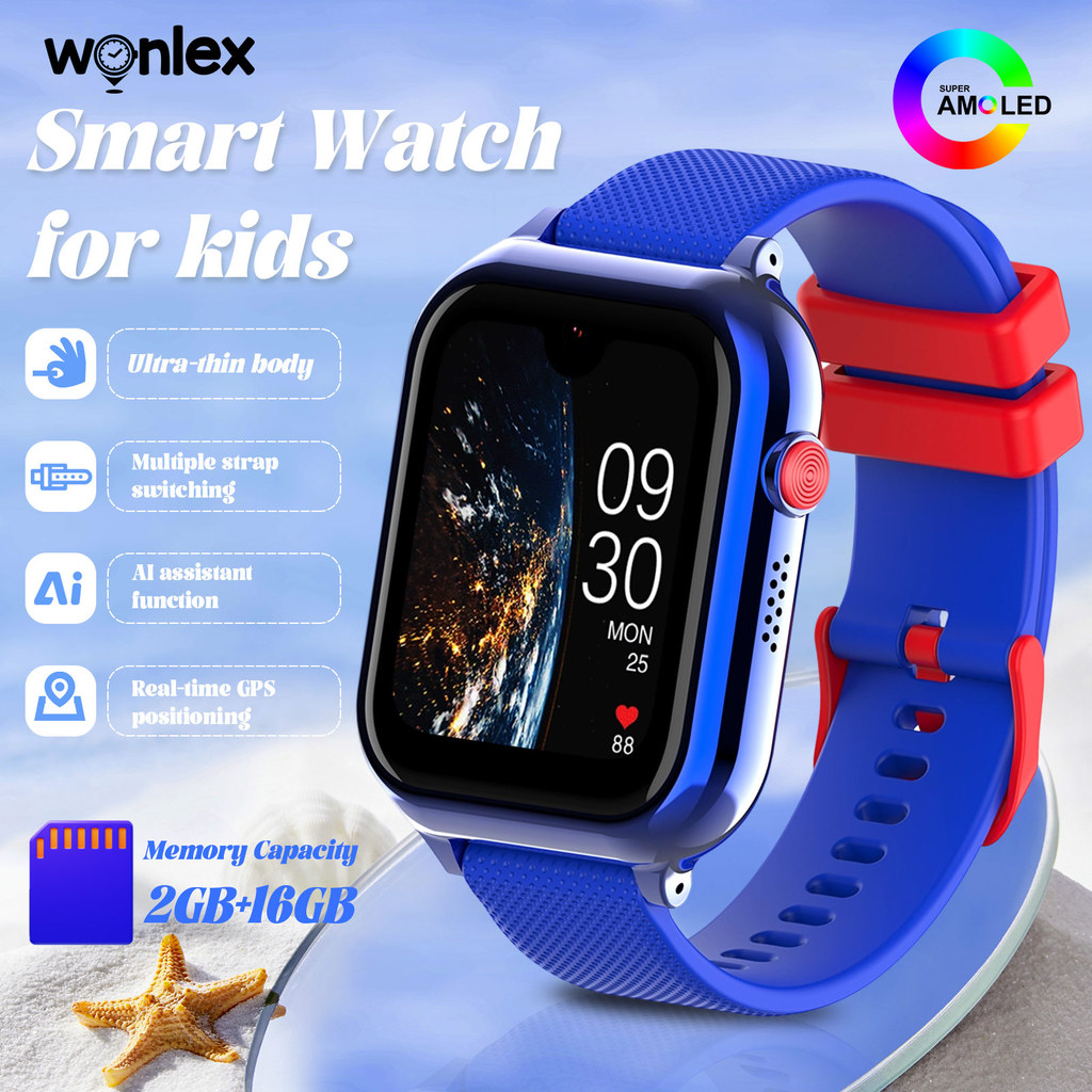 Multimodal Smart Watch for Kids: Video Call, GPS Tracker, Durable Design